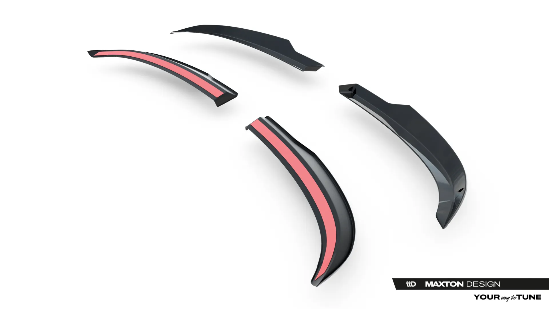 Takspoiler (øvre) Omoda 9 (Mk1) 2025-2026 | Glossy Black Edition – bilde 2