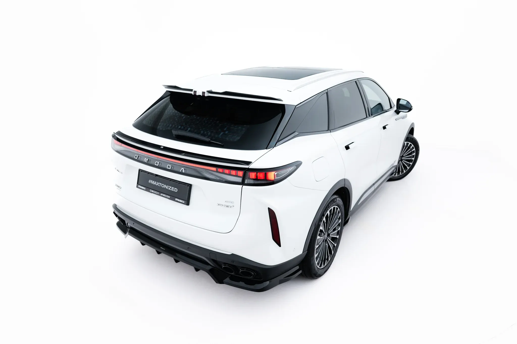 Takspoiler (øvre) Omoda 9 (Mk1) 2025-2026 | Glossy Black Edition – bilde 3