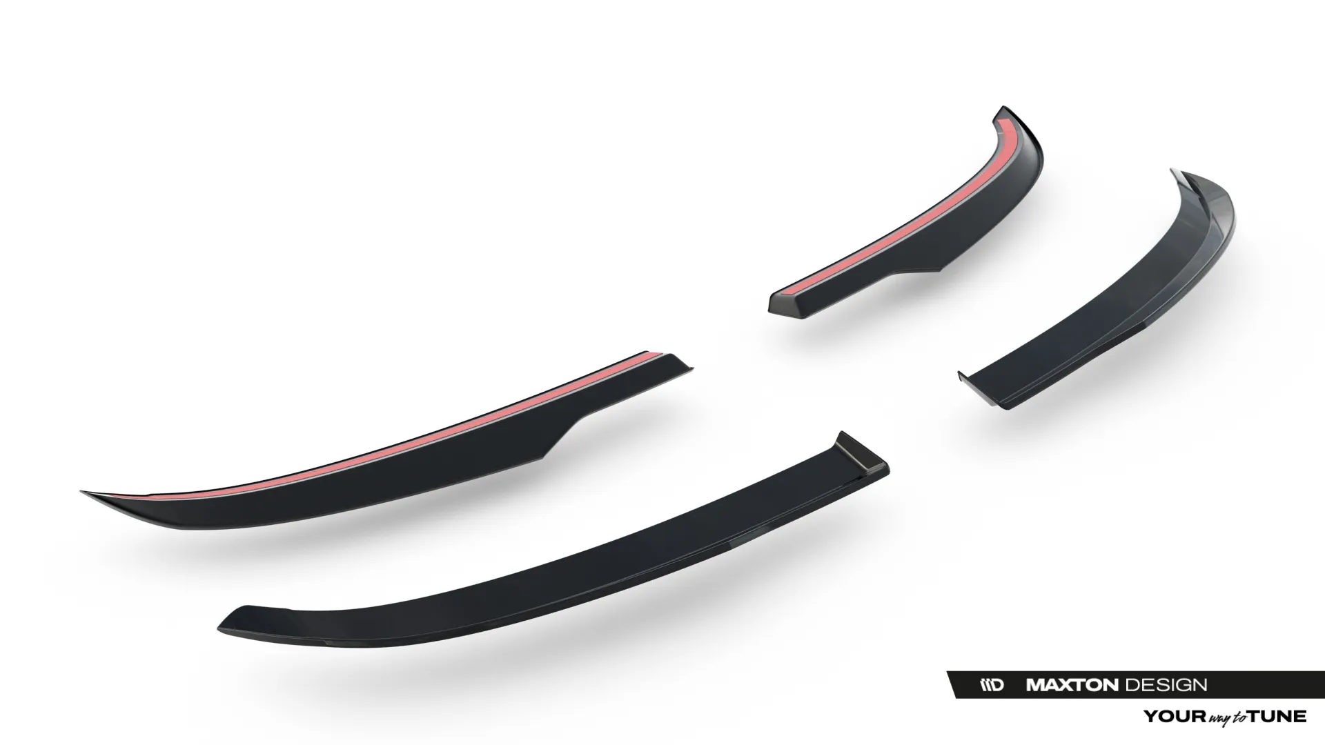 Takspoiler (øvre) Omoda 9 (Mk1) 2025-2026 | Glossy Black Edition – bilde 5