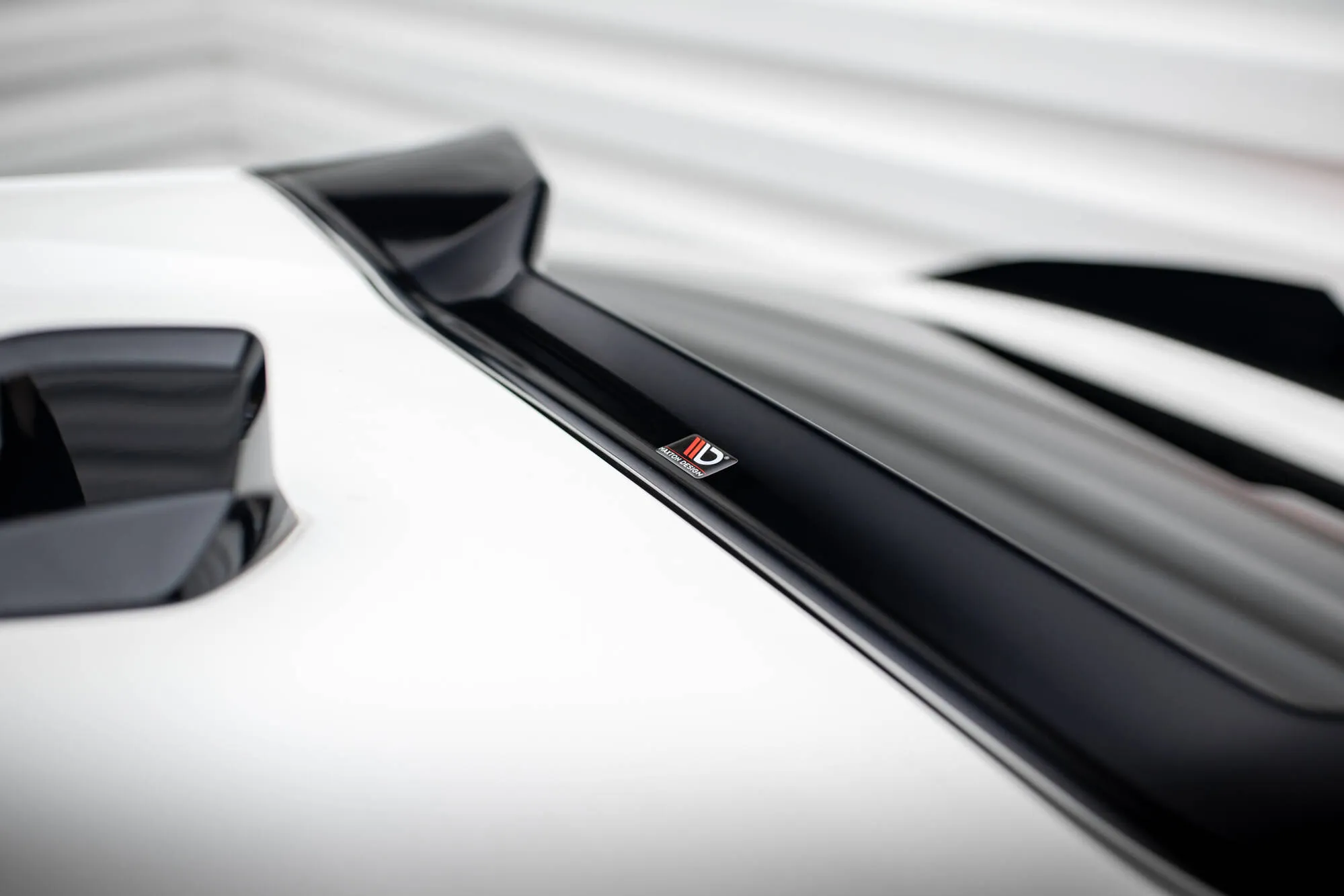 Takspoiler (øvre) Peugeot 408 I 2010 - 2017 | Glossy Black Edition – bilde 2