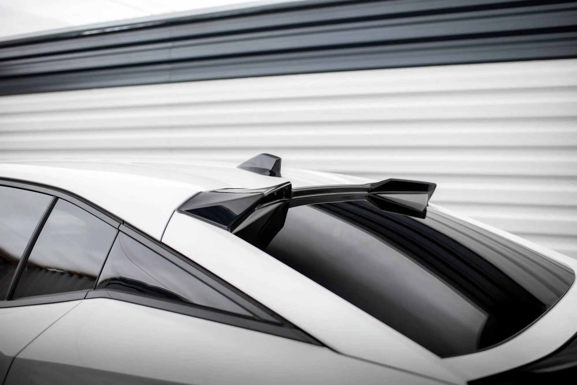 Takspoiler (øvre) Peugeot 408 I 2010 - 2017 | Glossy Black Edition – bilde 3