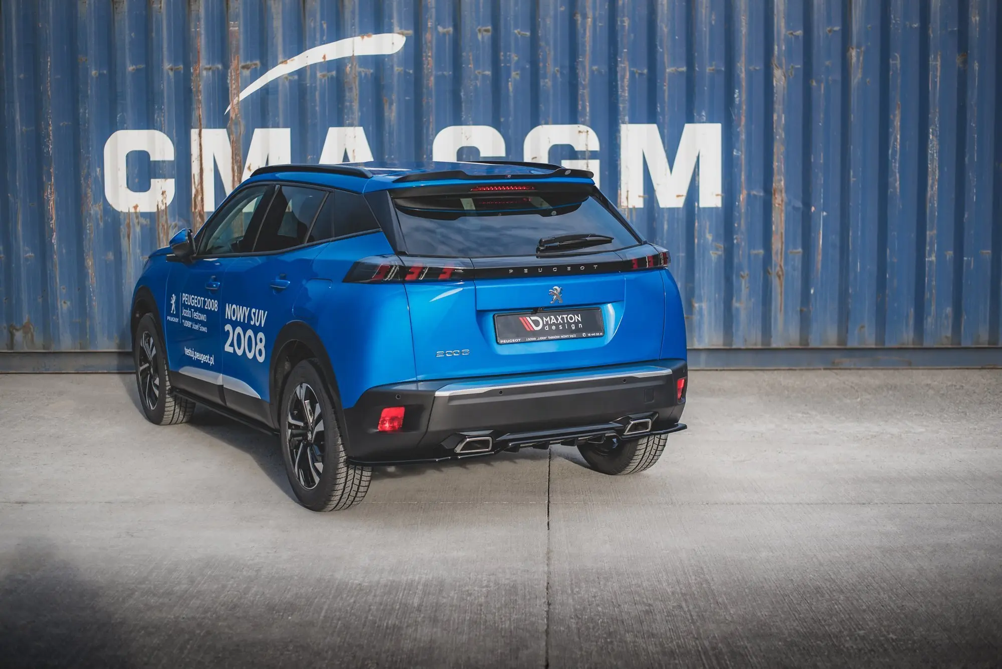 TAKSPOILER Peugeot 2008 II 2019 -> – bilde 3