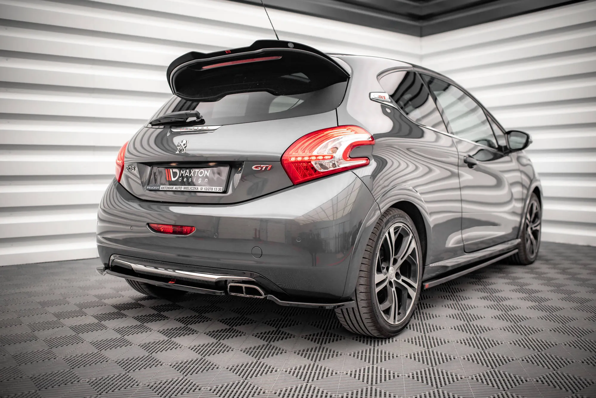 Takspoiler Peugeot 208 I GTi 2012 - 2015 | Glossy Black Edition – bilde 2