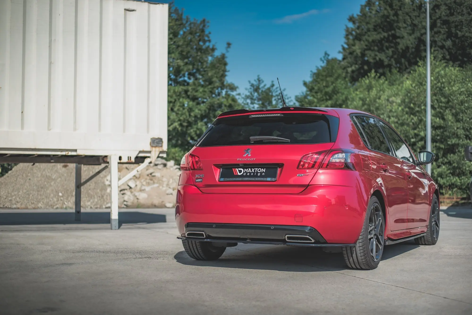 Takspoiler Peugeot 308 II Facelift 2017 - 2021 – bilde 4
