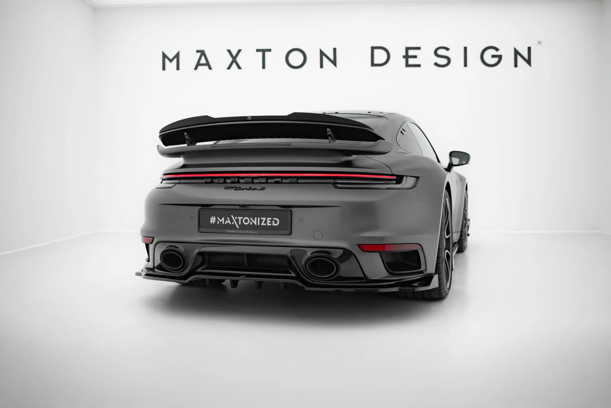 Takspoiler Porsche 911 Turbo S / Sport Package 992 2020 -> | Glossy Black Edition – bilde 2