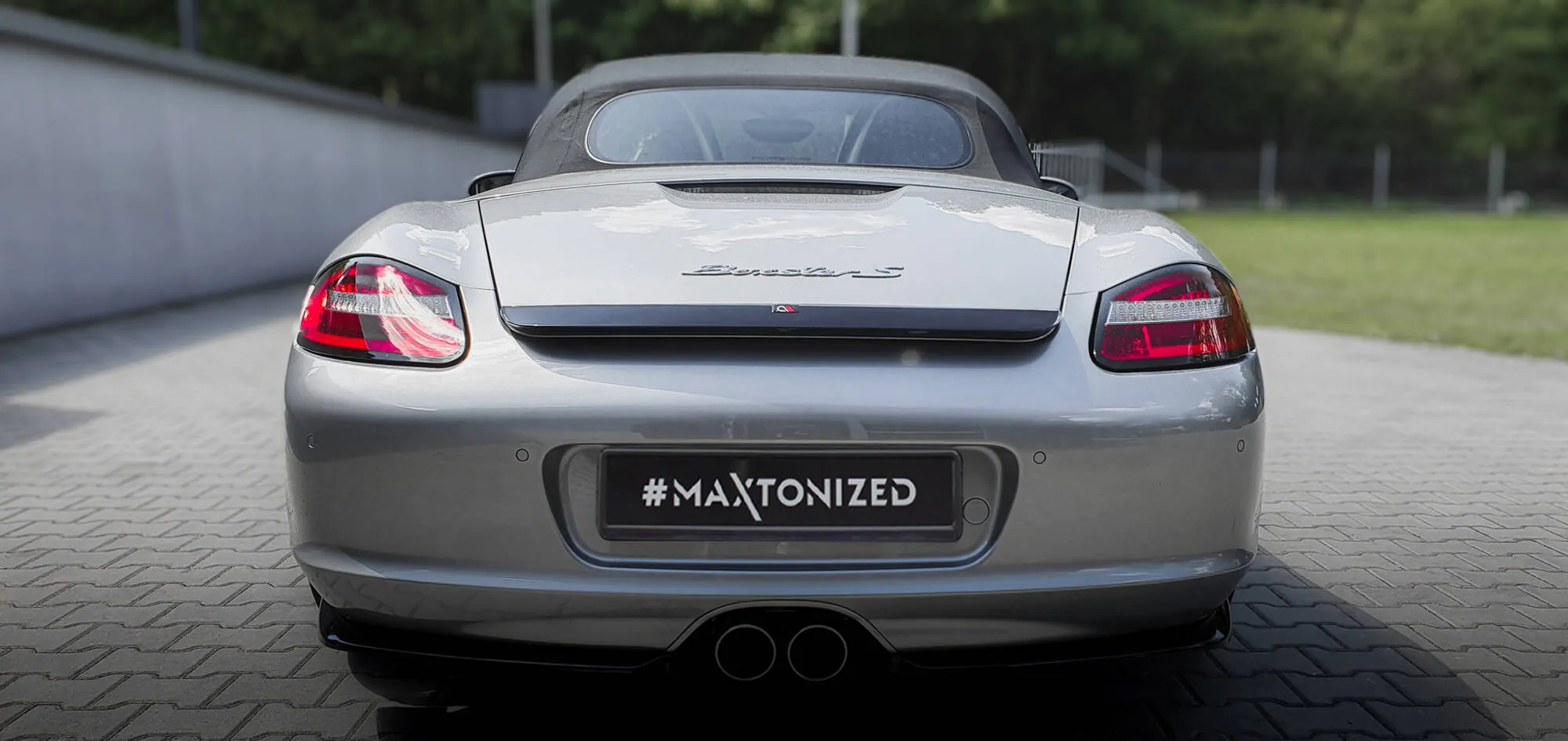 Takspoiler Porsche Boxster 987 2004 - 2009 | Glossy Black Edition