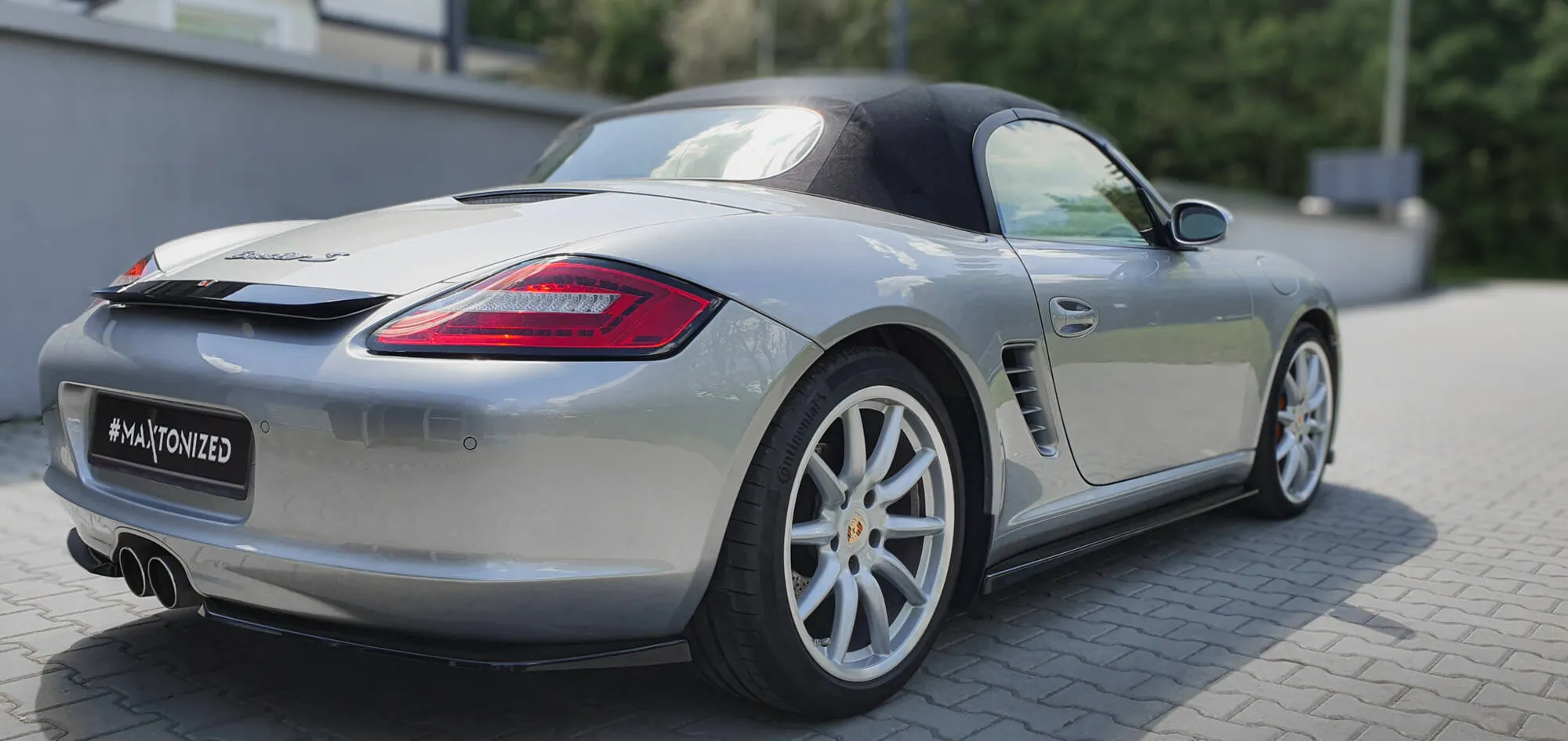 Takspoiler Porsche Boxster 987 2004 - 2009 | Glossy Black Edition – bilde 2