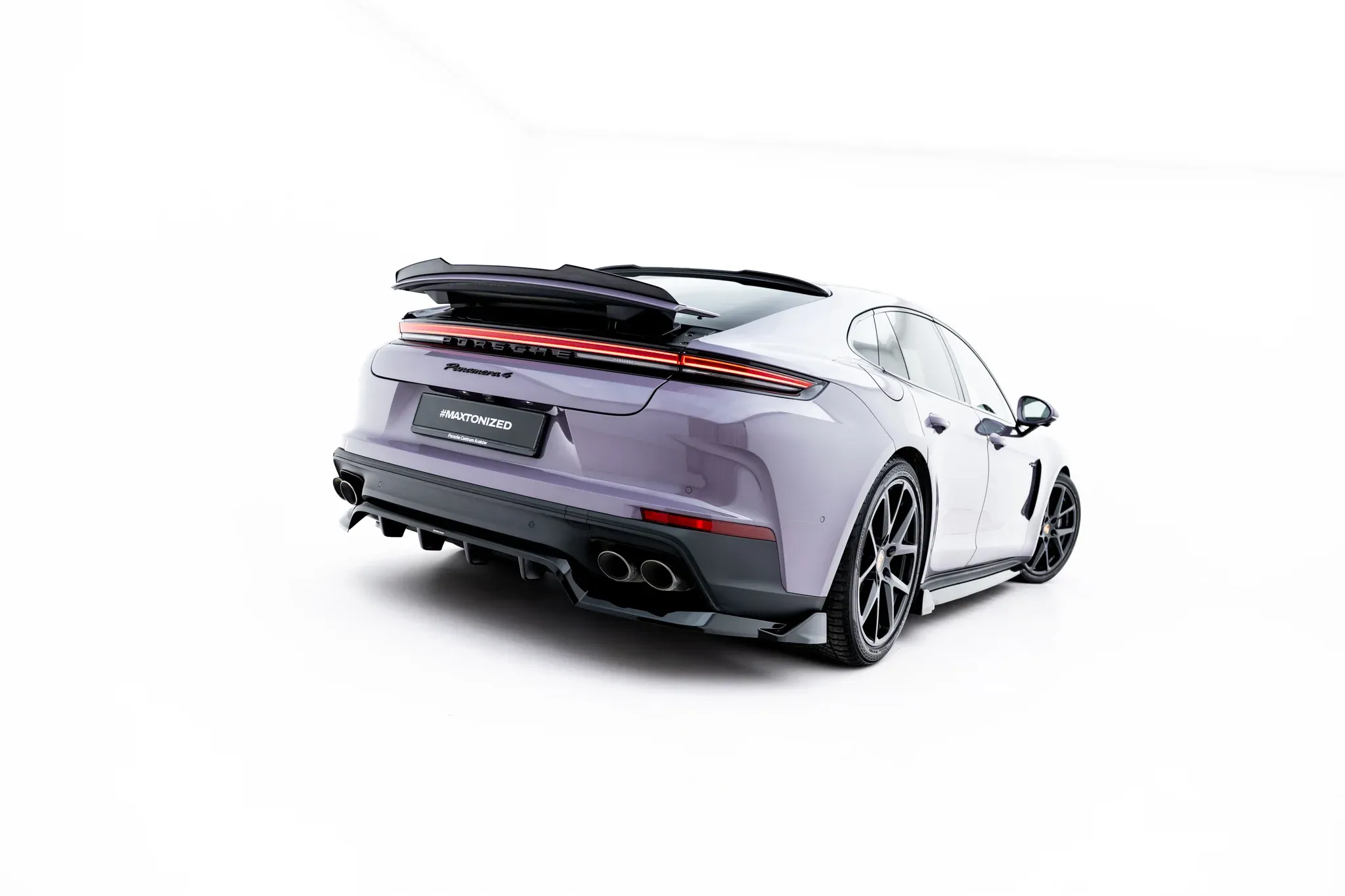 Takspoiler Porsche Panamera (972/ 4 972/ 4/4S E-Hybrid) 2024 -> | Glossy Black Edition – bilde 2