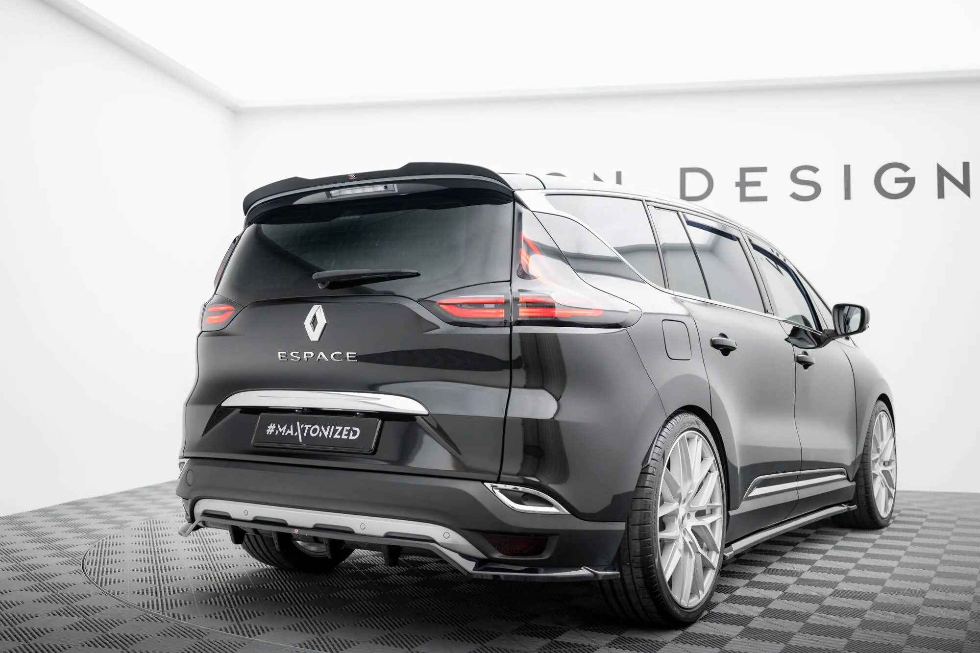 Takspoiler Renault Espace Mk5 Facelift 2020 - 2023 | Glossy Black Edition – bilde 2