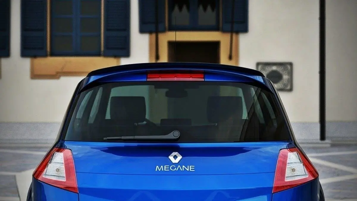 TAKSPOILER RENAULT MEGANE II RS R26 2004-2008 – bilde 3