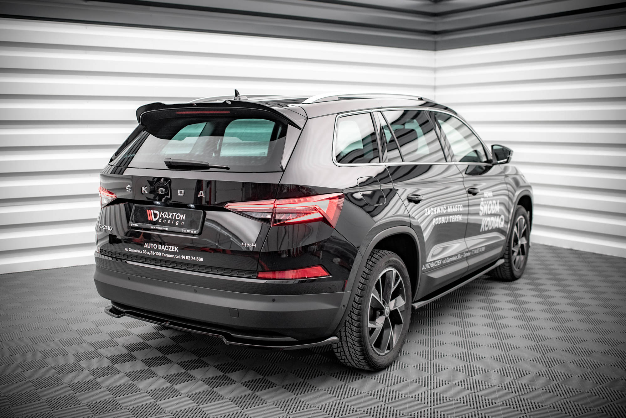 TAKSPOILER Škoda Kodiaq I Facelift 2021 - 2024 – bilde 3