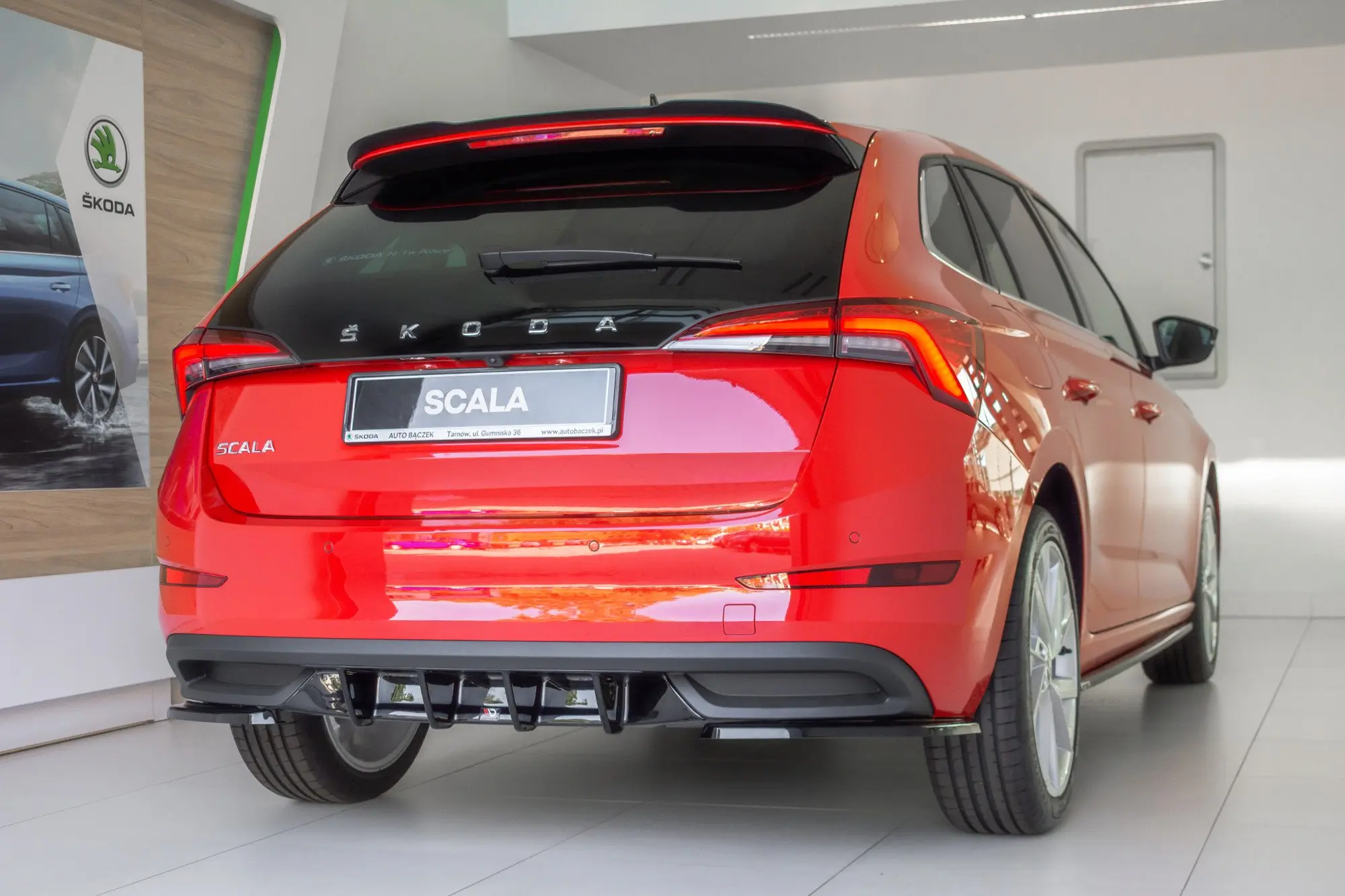 TAKSPOILER Skoda Scala 2019 -> – bilde 3
