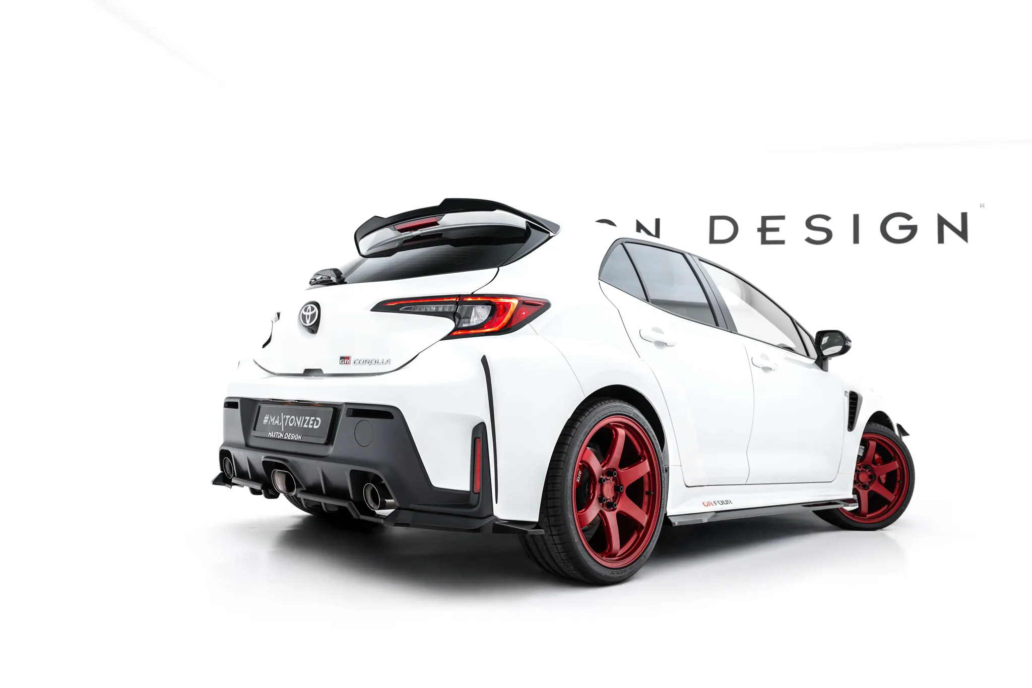Takspoiler Toyota GR Corolla XII 2022 - 2024 | Glossy Black Edition – bilde 2
