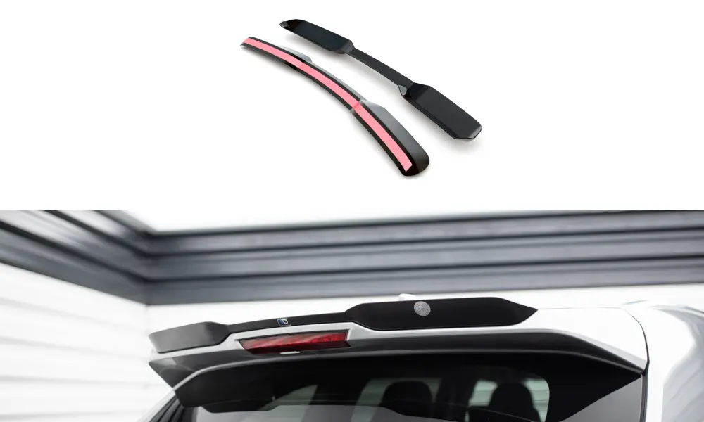 Takspoiler Toyota Highlander IV 2019-> | Glossy Black Edition – bilde 2