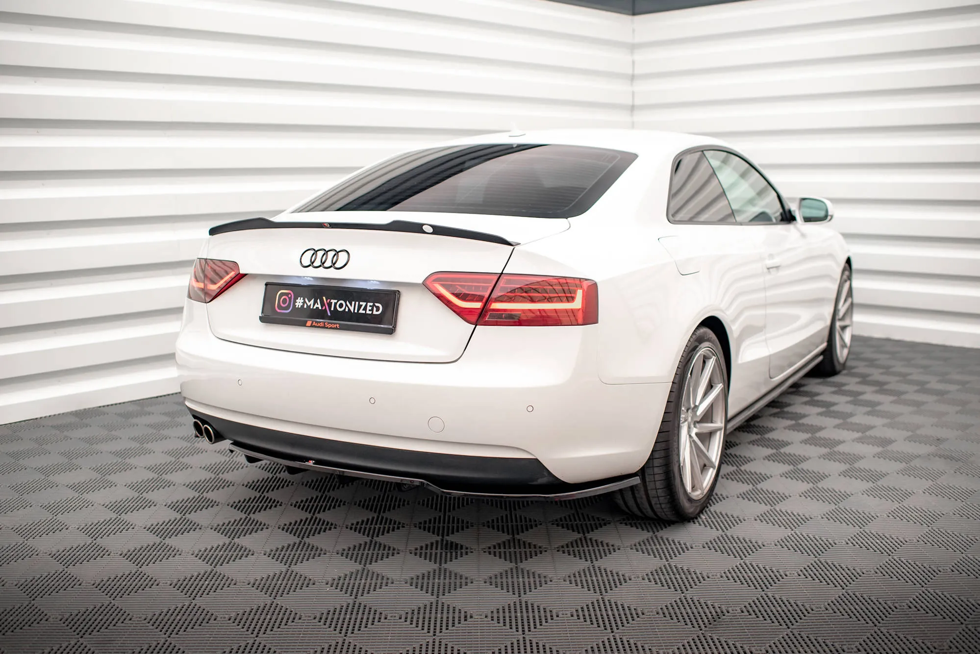 Takspoiler V.1 Audi A5 (8T) Coupe / A5 (8T) Coupe S-Line / S5 (8T) Coupe 2006 - 2016 | Glossy Black Edition – bilde 2