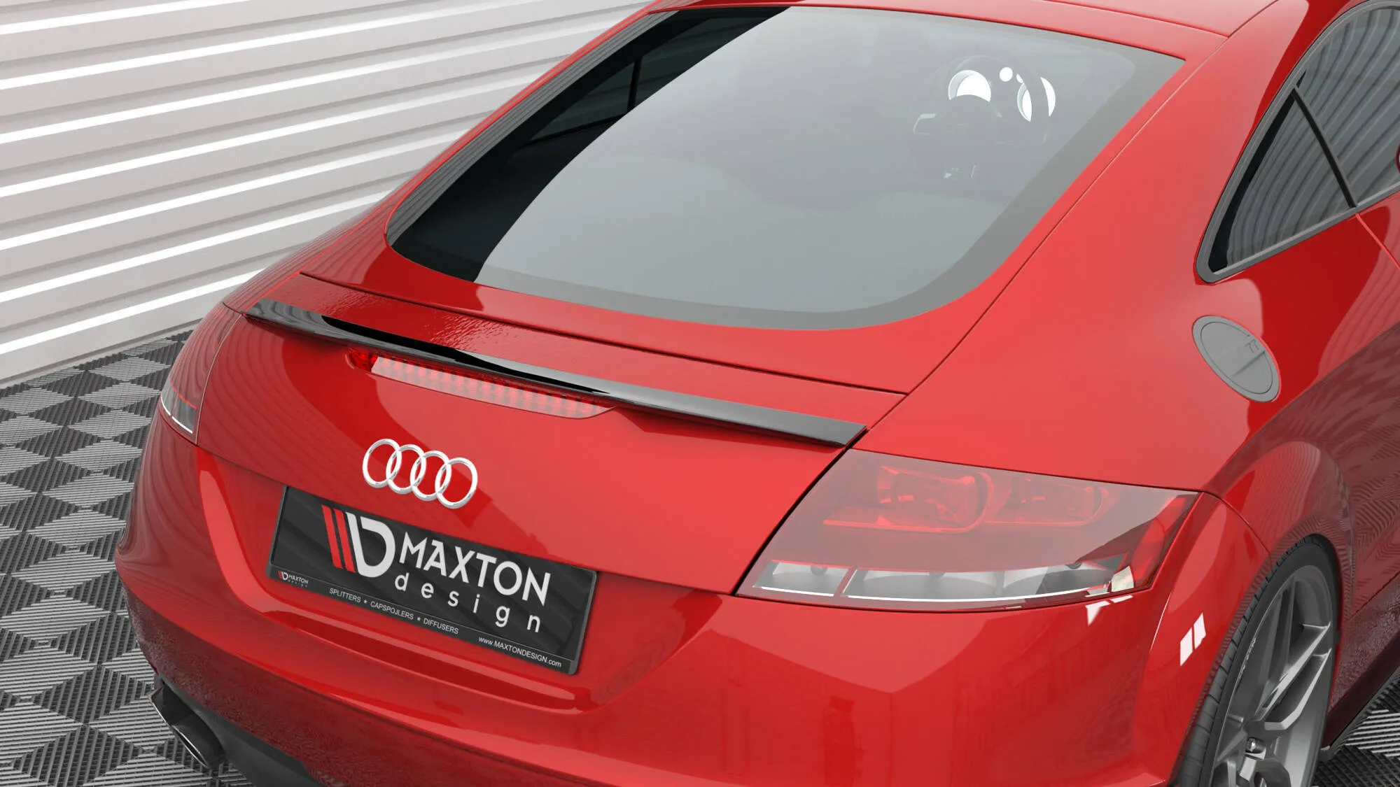 Takspoiler V.1 Audi TT 8J 2006 - 2010 | Glossy Black Edition