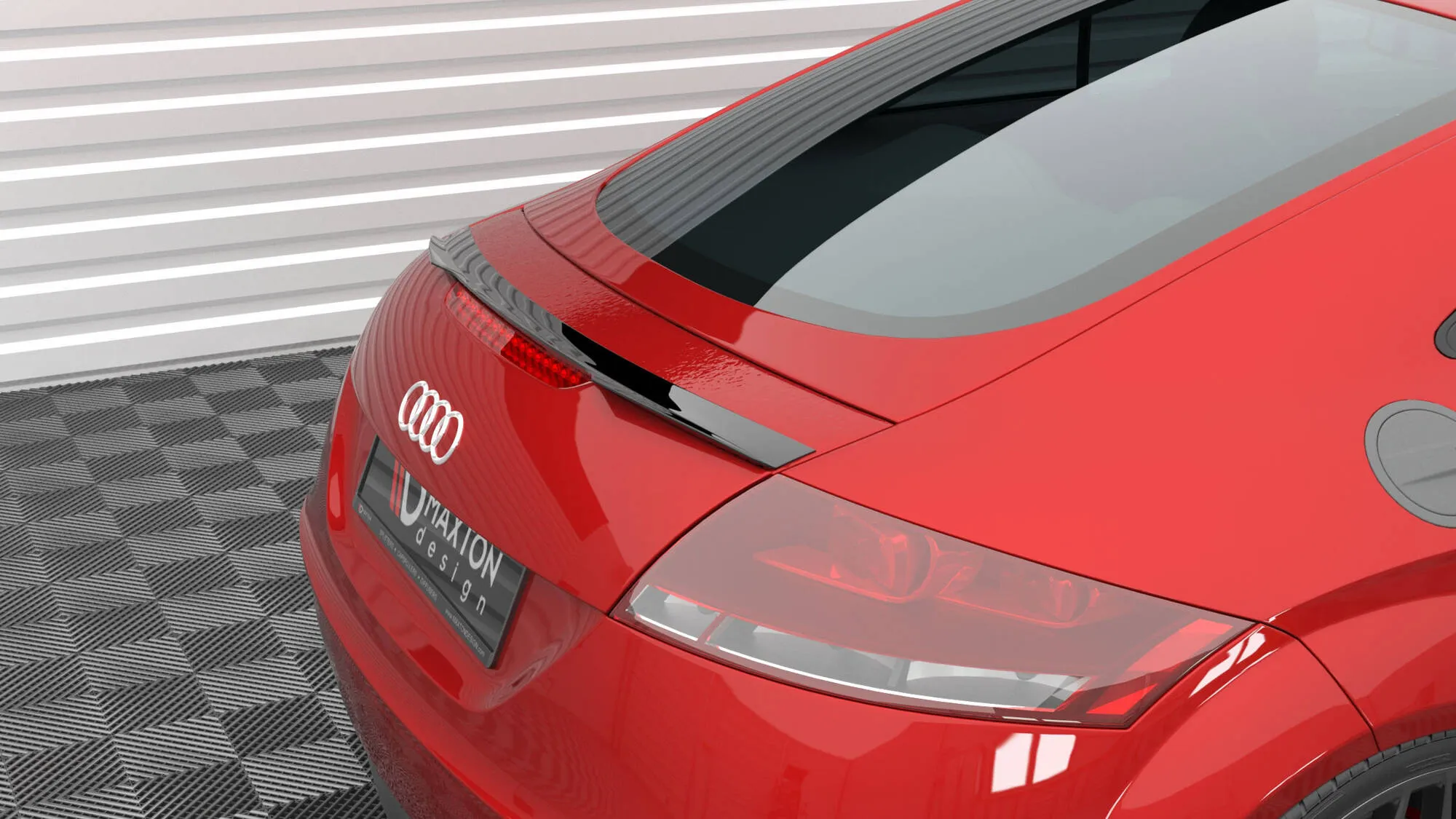 Takspoiler V.1 Audi TT 8J 2006 - 2010 | Glossy Black Edition – bilde 11