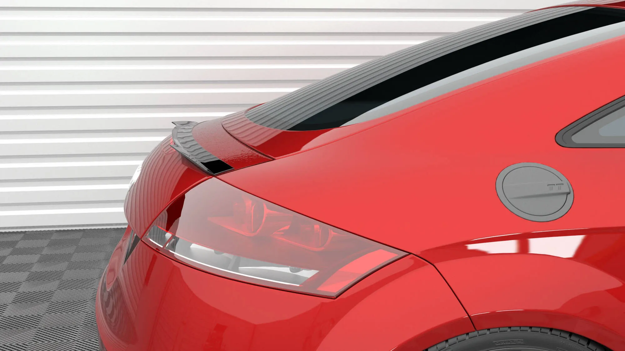 Takspoiler V.1 Audi TT 8J 2006 - 2010 | Glossy Black Edition – bilde 12