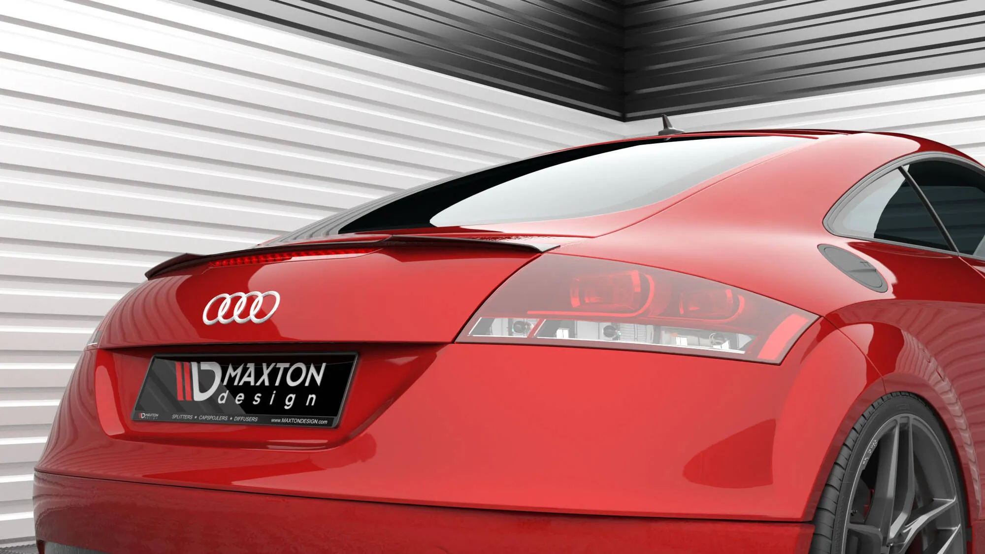 Takspoiler V.1 Audi TT 8J 2006 - 2010 | Glossy Black Edition – bilde 13