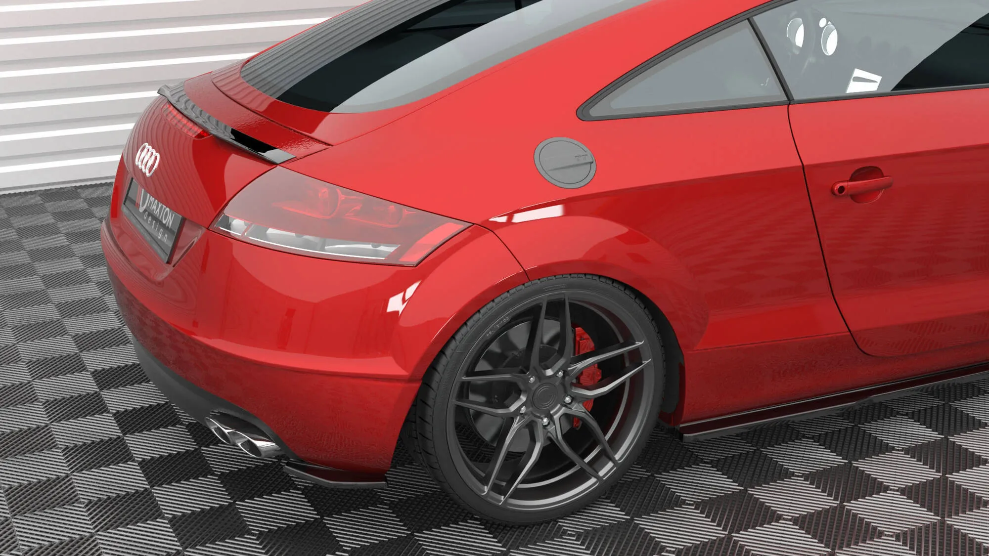 Takspoiler V.1 Audi TT 8J 2006 - 2010 | Glossy Black Edition – bilde 14