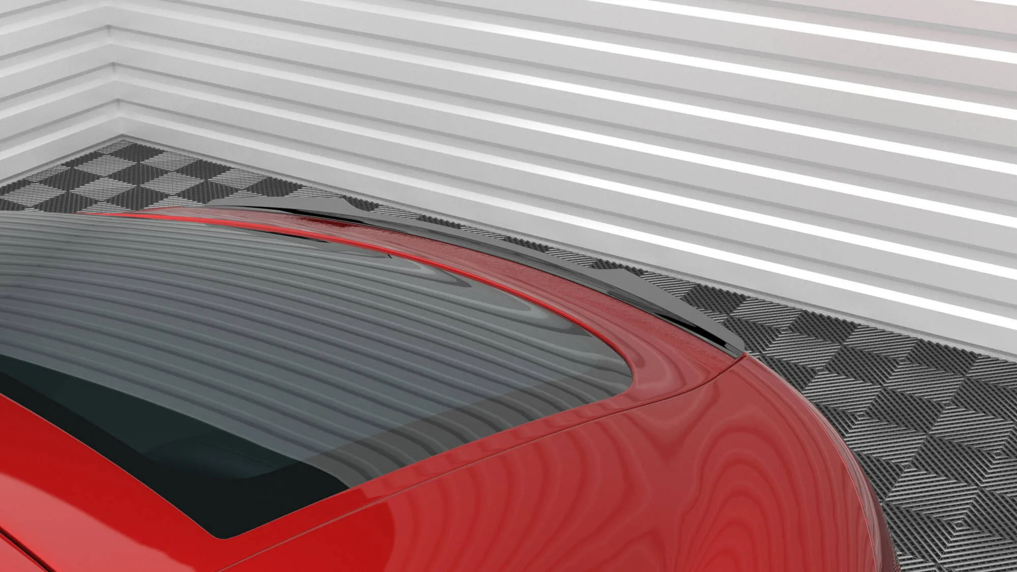 Takspoiler V.1 Audi TT 8J 2006 - 2010 | Glossy Black Edition – bilde 5