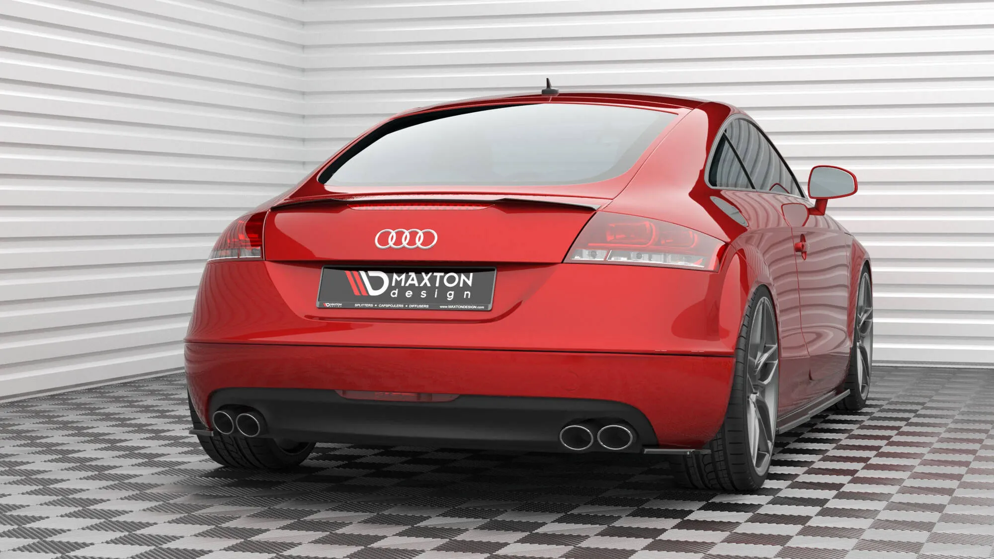 Takspoiler V.1 Audi TT 8J 2006 - 2010 | Glossy Black Edition – bilde 8