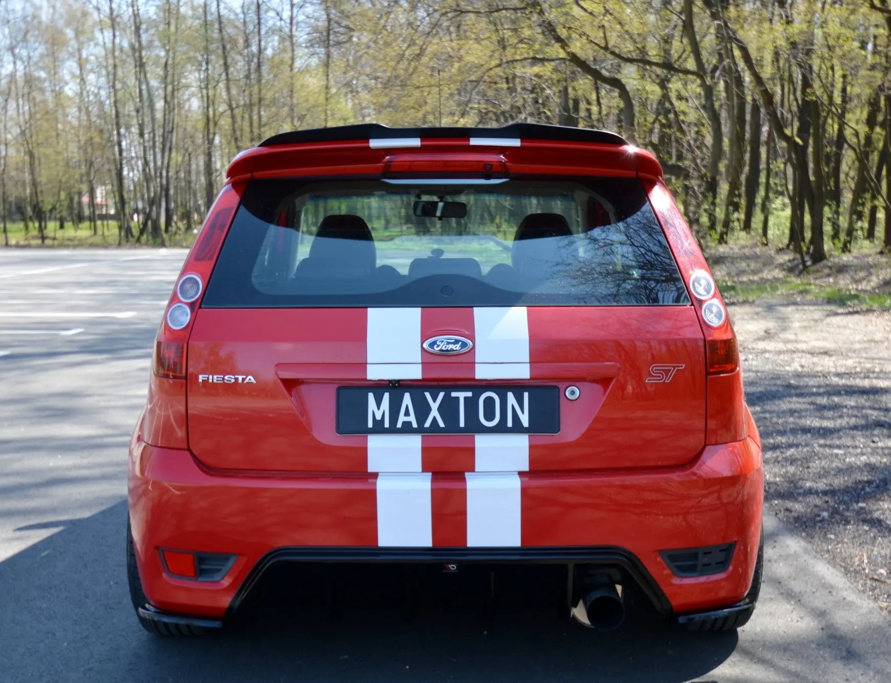 Takspoiler V.1 Ford Fiesta Mk5 2005 - 2008 – bilde 3