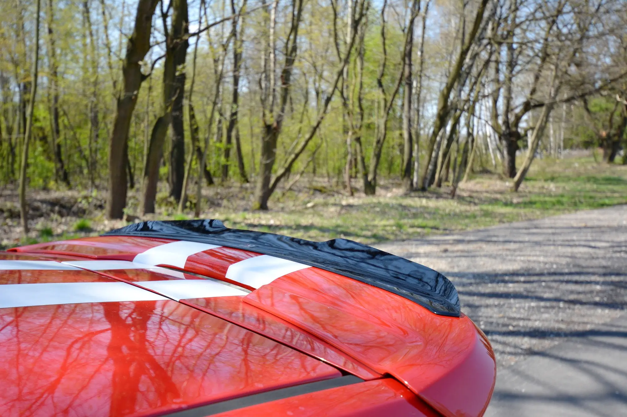Takspoiler V.1 Ford Fiesta Mk5 2005 - 2008 – bilde 4