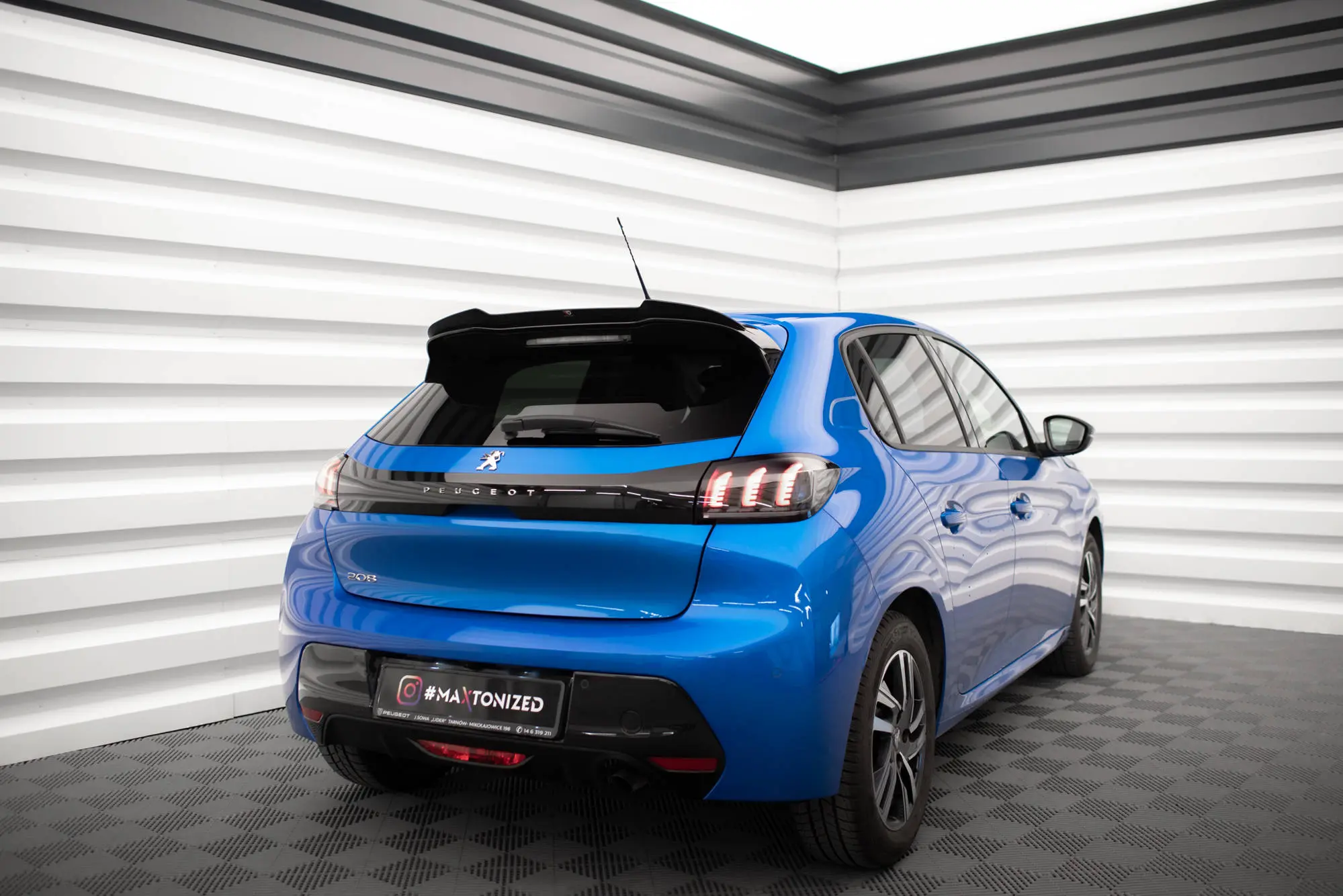 TAKSPOILER V.1 Peugeot 208 II 2019 -> – bilde 4