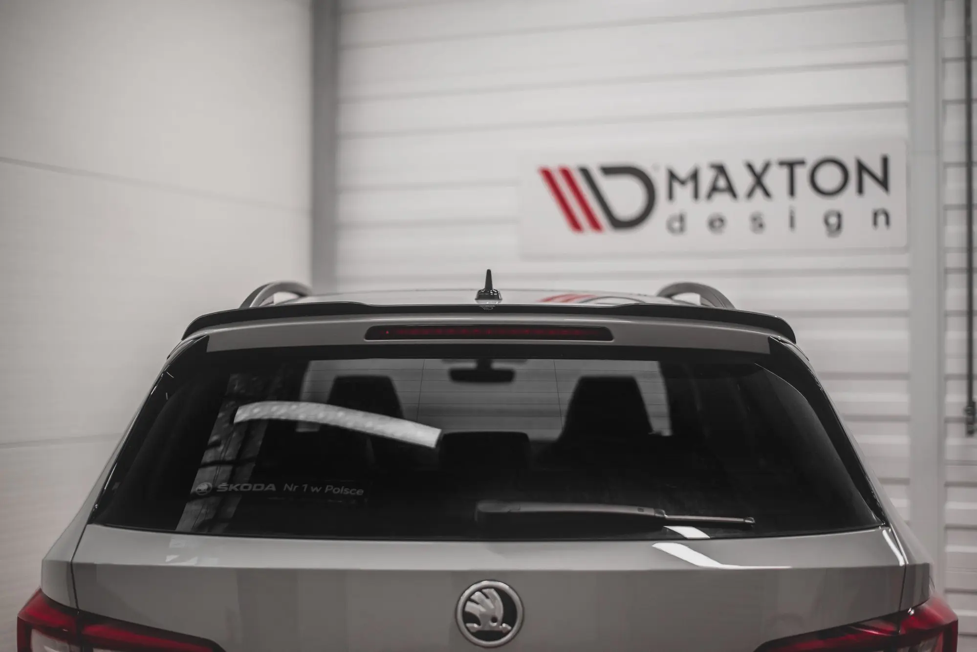 TAKSPOILER V.1 Škoda Kodiaq I SportLine / Kodiaq RS 2016 - 2024 – bilde 3