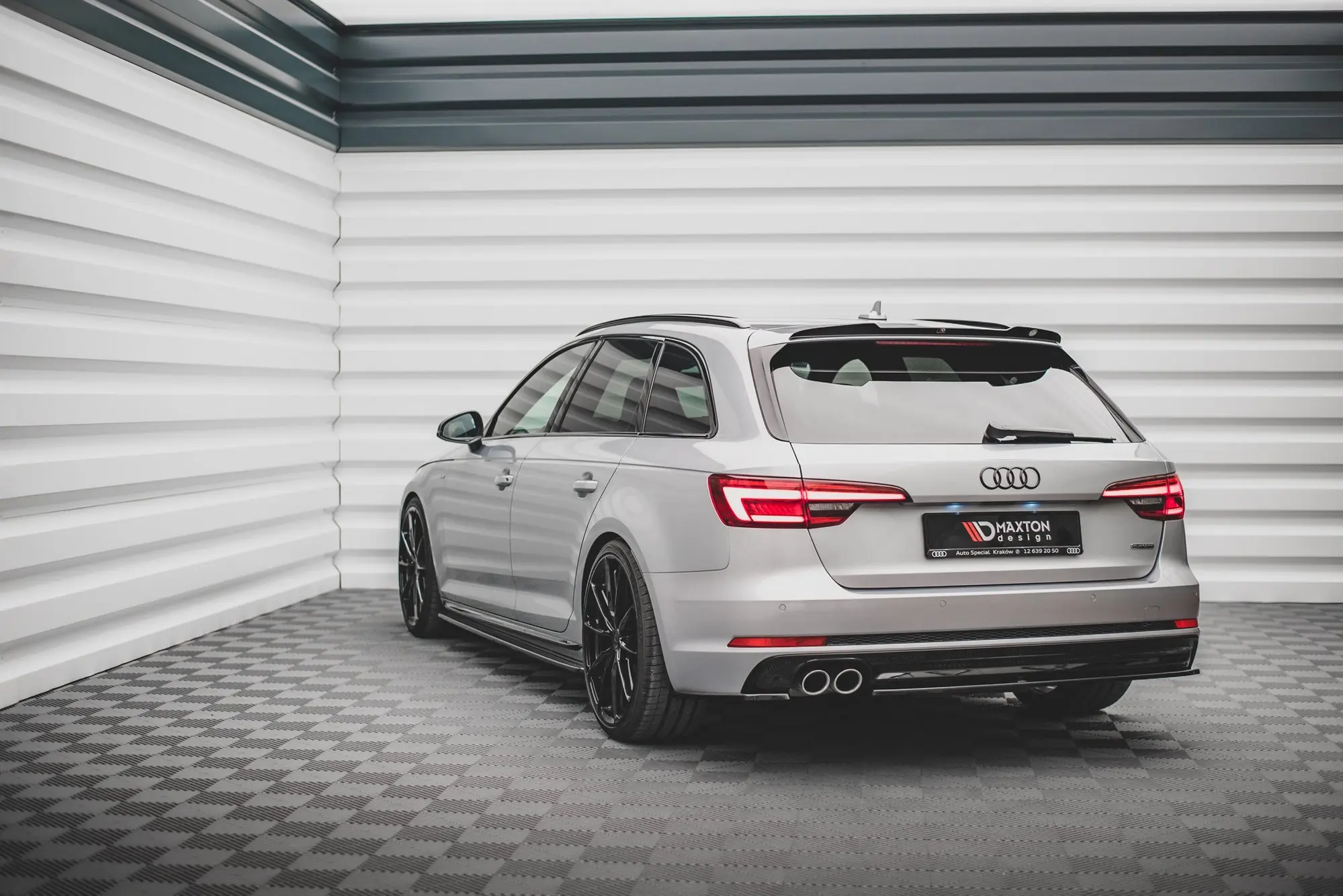 Takspoiler V.2  Audi A4 S-Line Avant (B9) 2015-> / Audi S4 Avant (B9) 2015-> – bilde 3