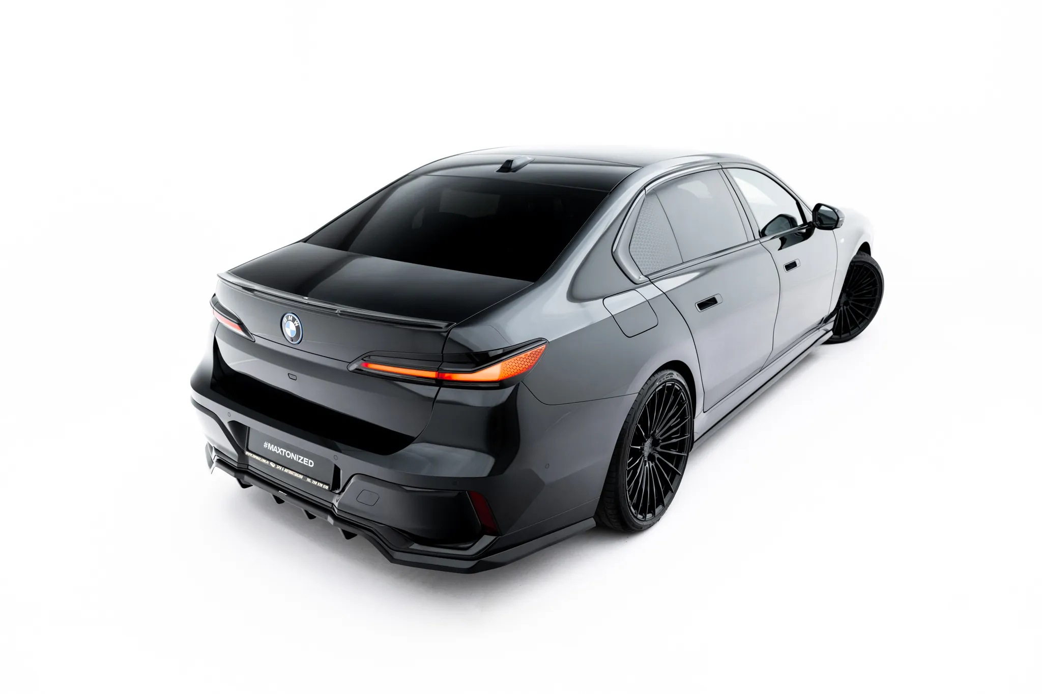 Takspoiler V.2 BMW 7 (G70) M-Pack 2022 -> | Glossy Black Edition – bilde 4