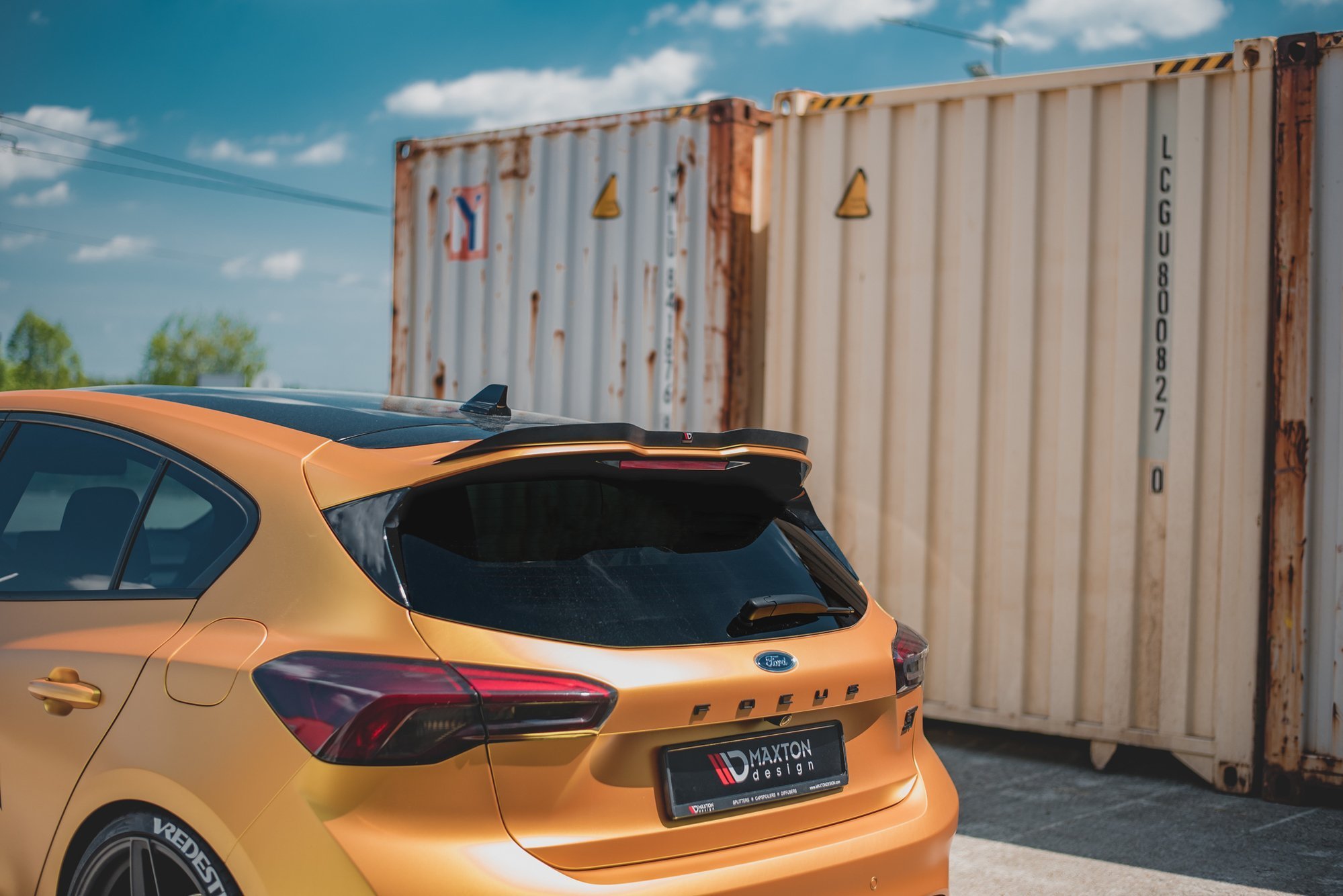 TAKSPOILER V.2 FORD Focus ST mk4 2019->