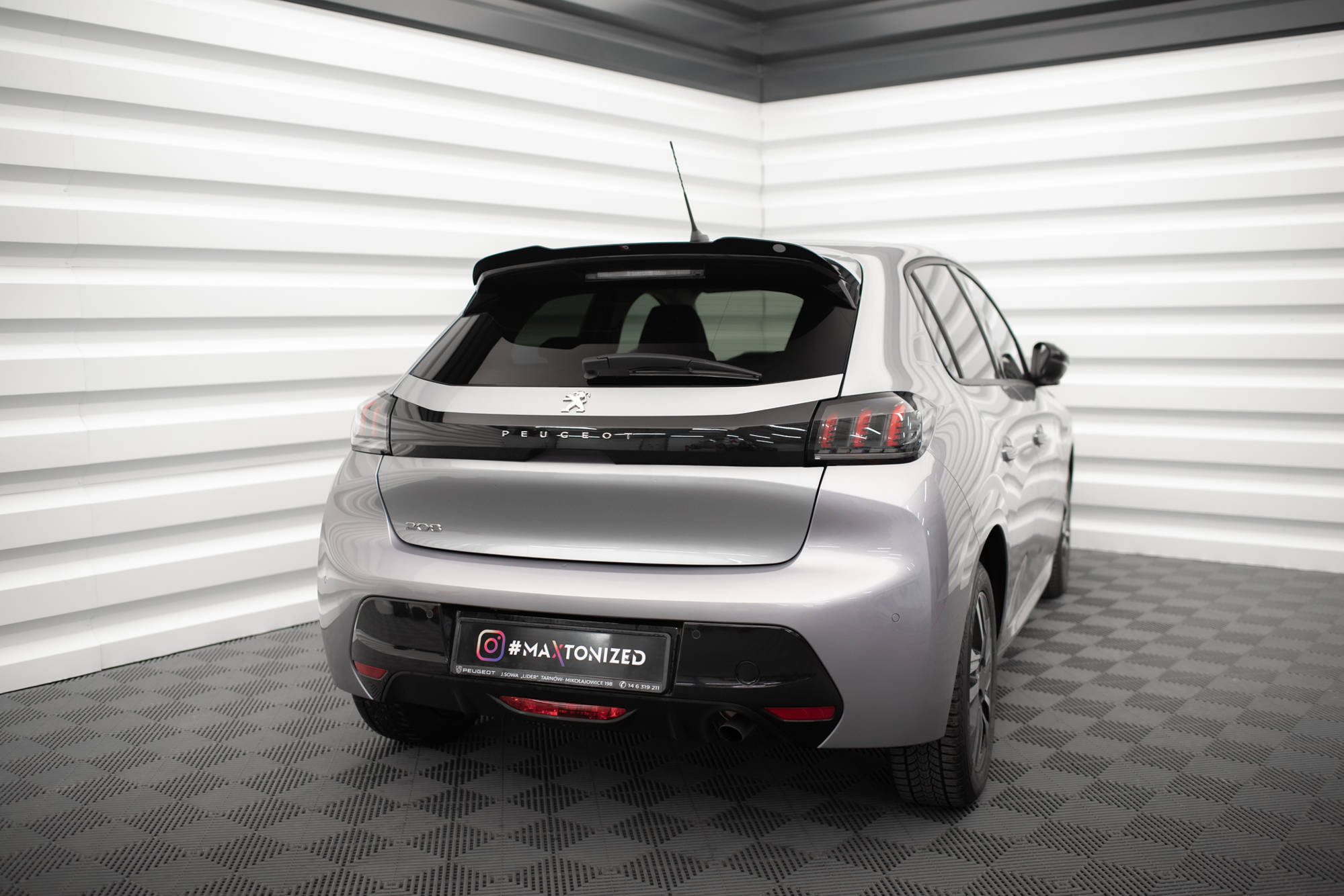 TAKSPOILER V.2 Peugeot 208 II / Peugeot e-208 2019 -> – bilde 4