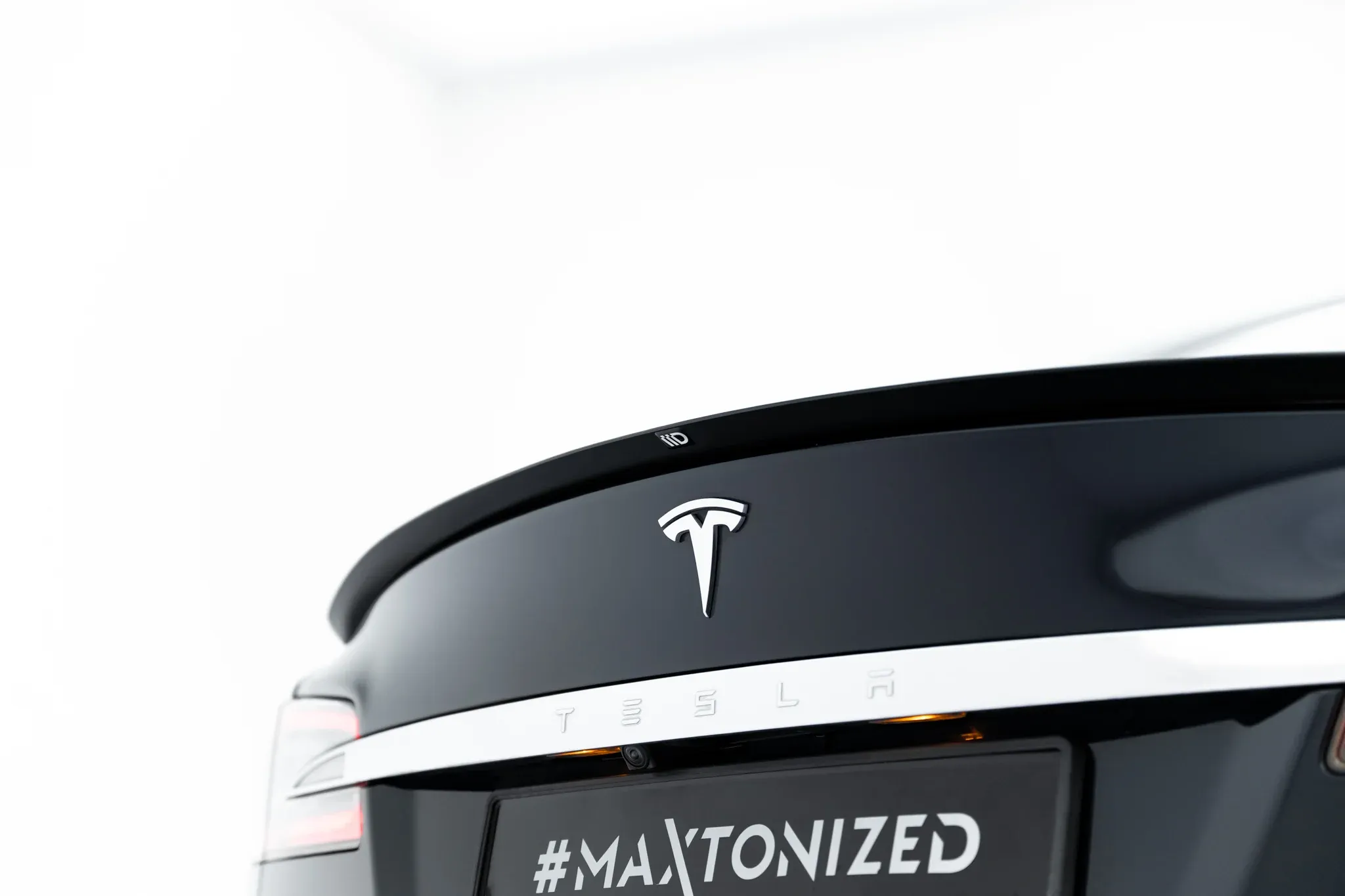 Takspoiler V.2 Tesla Model S 2016 - 2021 | Glossy Black Edition – bilde 5