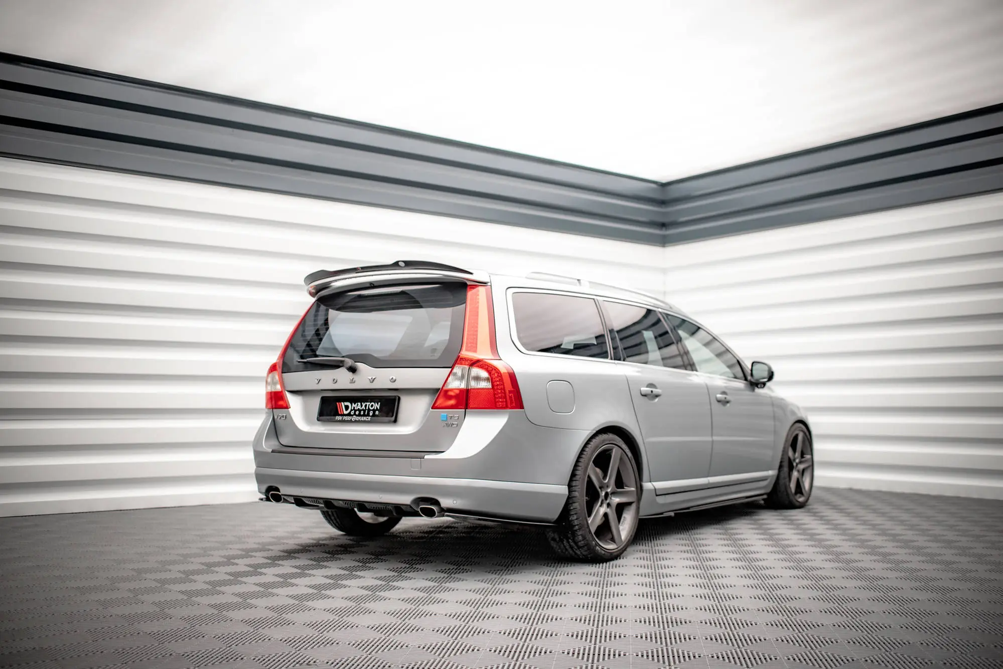 TAKSPOILER V.2 Volvo V70 III 2007 - 2013 Image 5