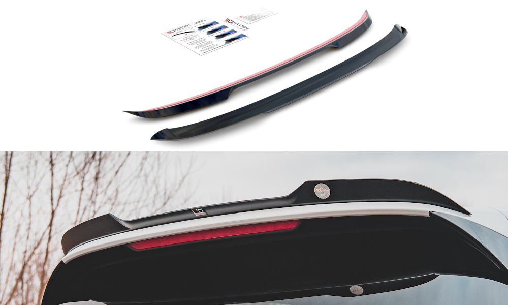 TAKSPOILER V.2 VW Golf VIII R 2020-> / VW Golf VIII GTI 2020-> – bilde 3