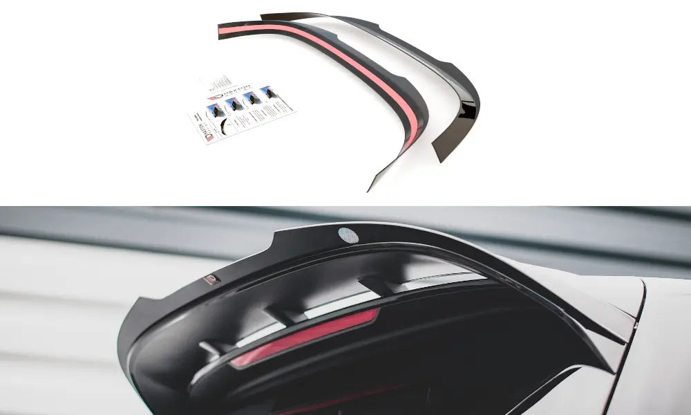 TAKSPOILER V.2 VW Golf VIII R-PERFORMANCE 2020-> / VW Golf VIII GTI CLUBSPORT 2020-> – bilde 4