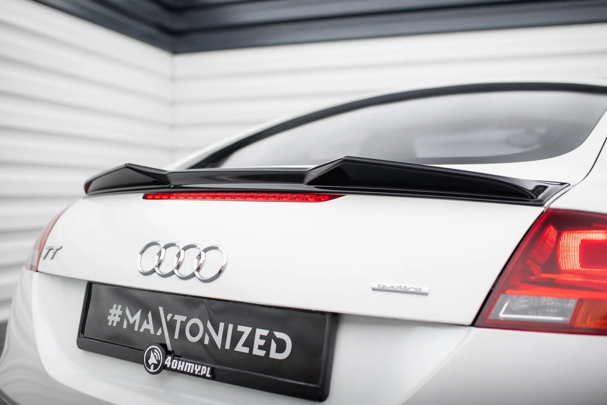 Takspoiler V.3 Audi TT 8J 2006 - 2010 | Glossy Black Edition