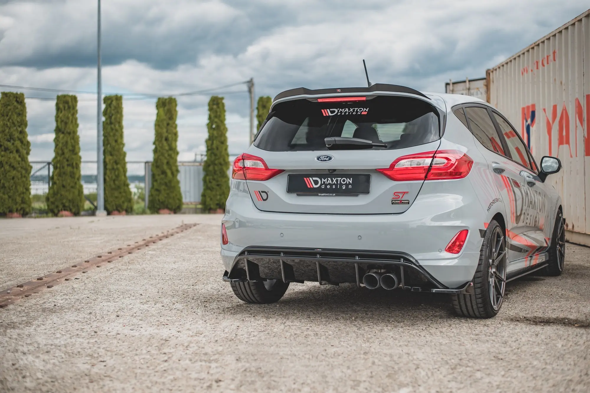 Takspoiler V.3 Ford Fiesta Mk7 ST / ST-Line 2016 - 2023 – bilde 6