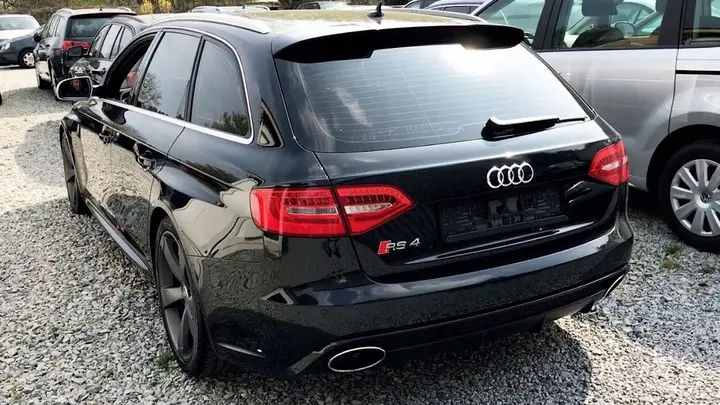 Takspoiler / vinge Audi Audi A4 B8 2007 - 2015 Image 5