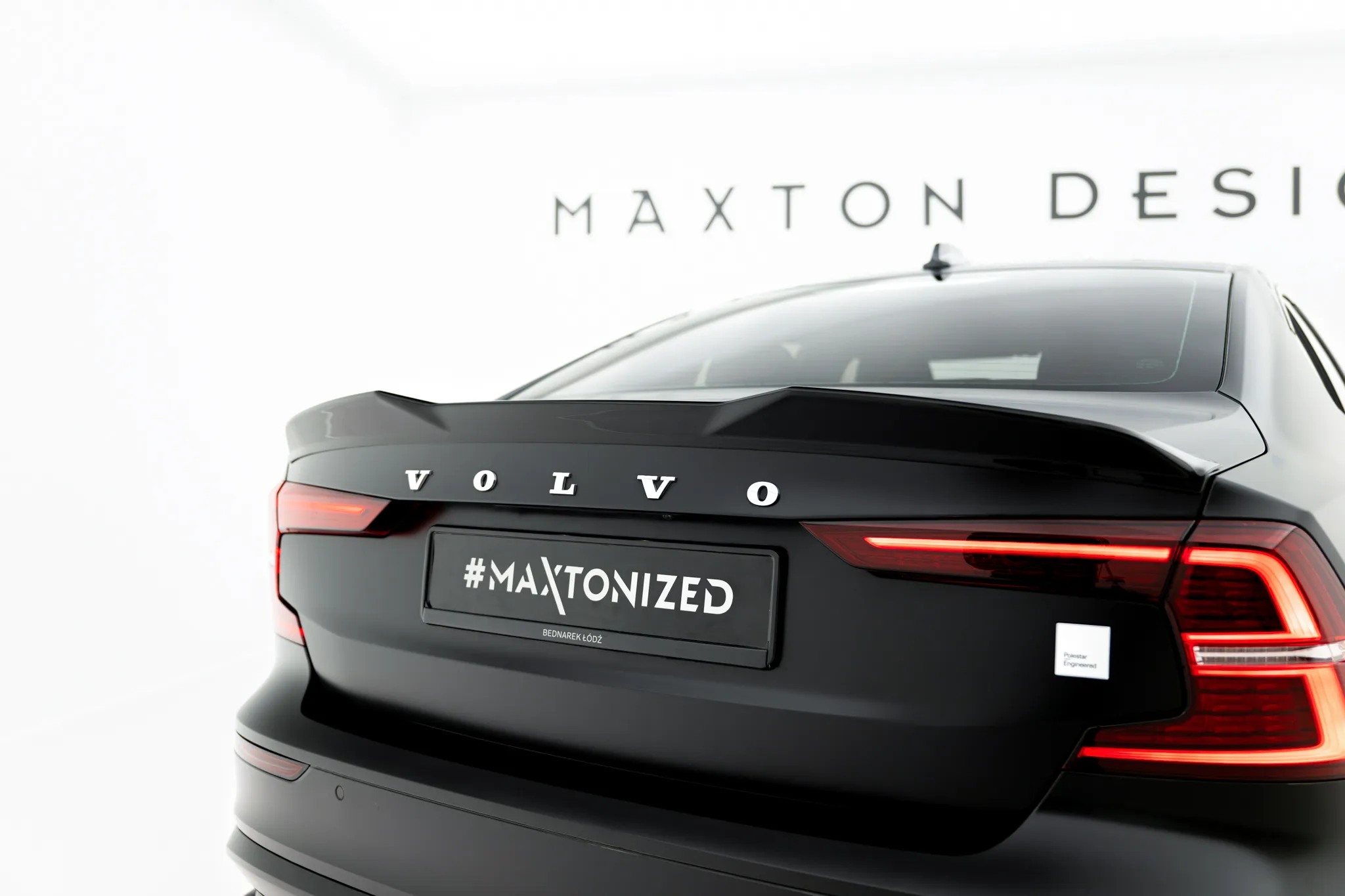 Takspoiler Volvo S60 III R-Design 2018 - 2024 | Glossy Black Edition