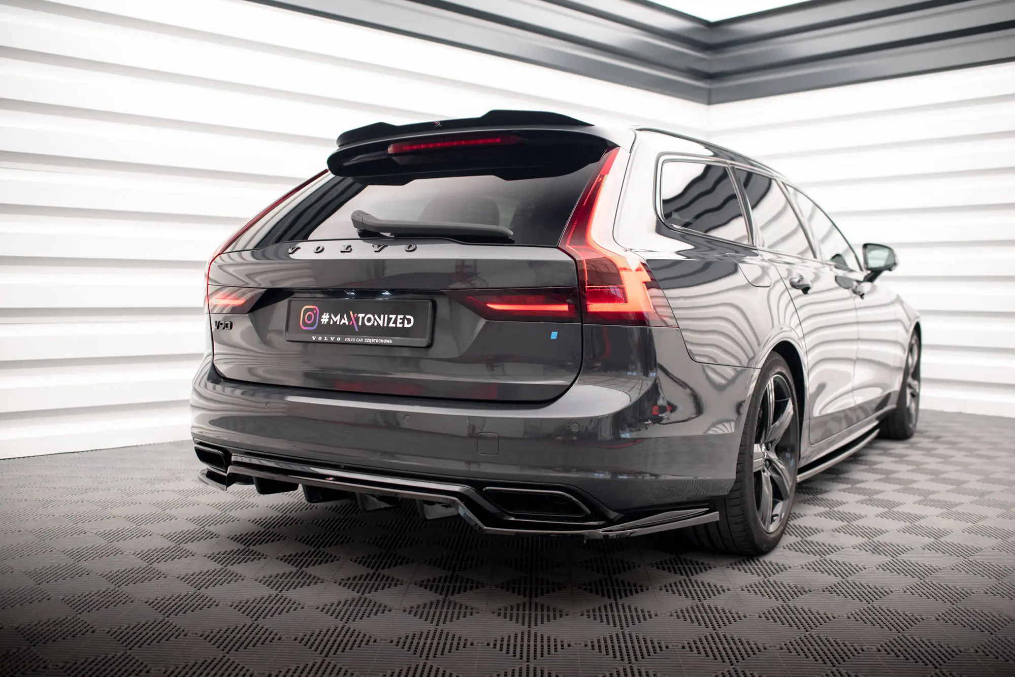 TAKSPOILER VOLVO V90 R-DESIGN II 2016 - 2020 – bilde 4