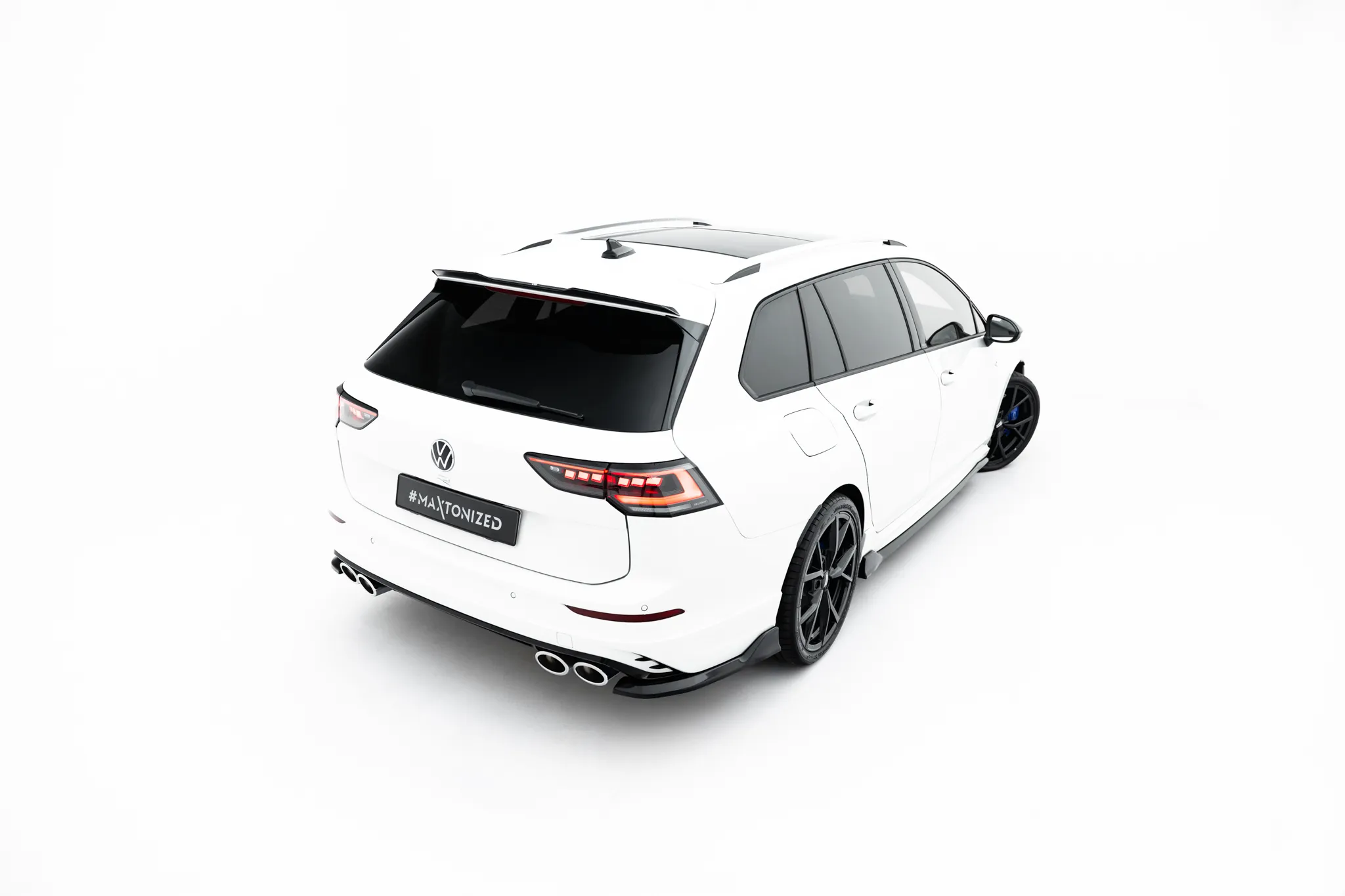 Takspoiler VW Golf R Variant VIII Facelift 2024 -> | Glossy Black Edition