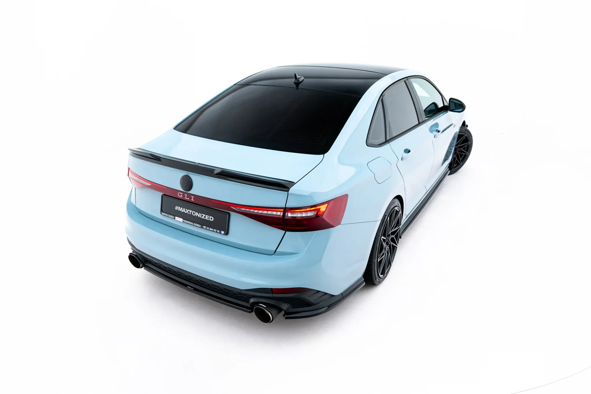 Takspoiler VW Jetta Gli VII Facelift II 2024 -> | Glossy Black Edition