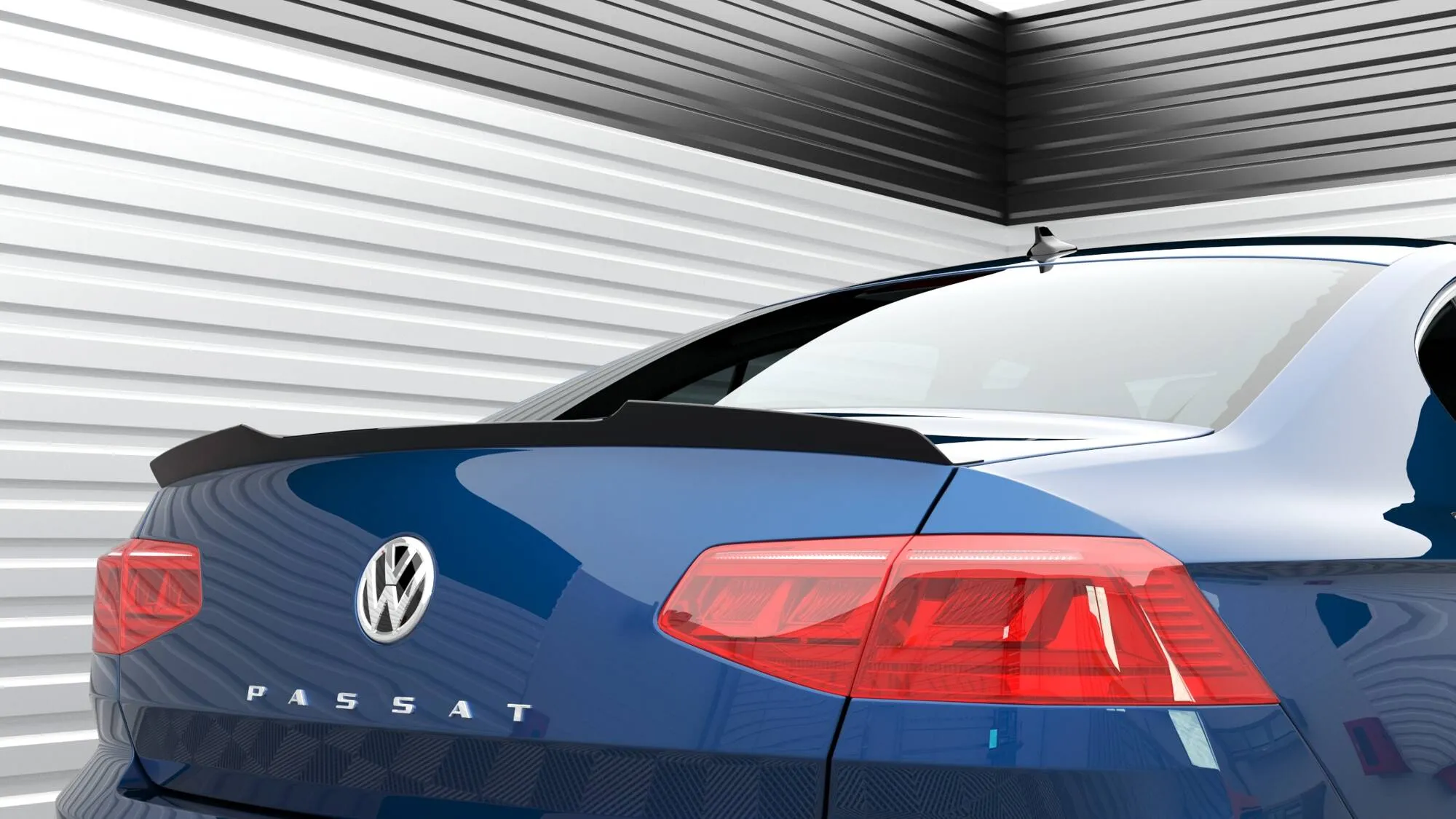 Takspoiler VW Passat (VIII) 2014 - 2019 | Glossy Black Edition – bilde 2