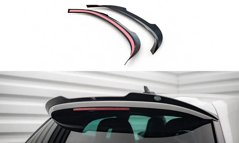 Takspoiler VW Scirocco R mk3 2008 - 2014 | V.2 Glossy Black Edition – bilde 2