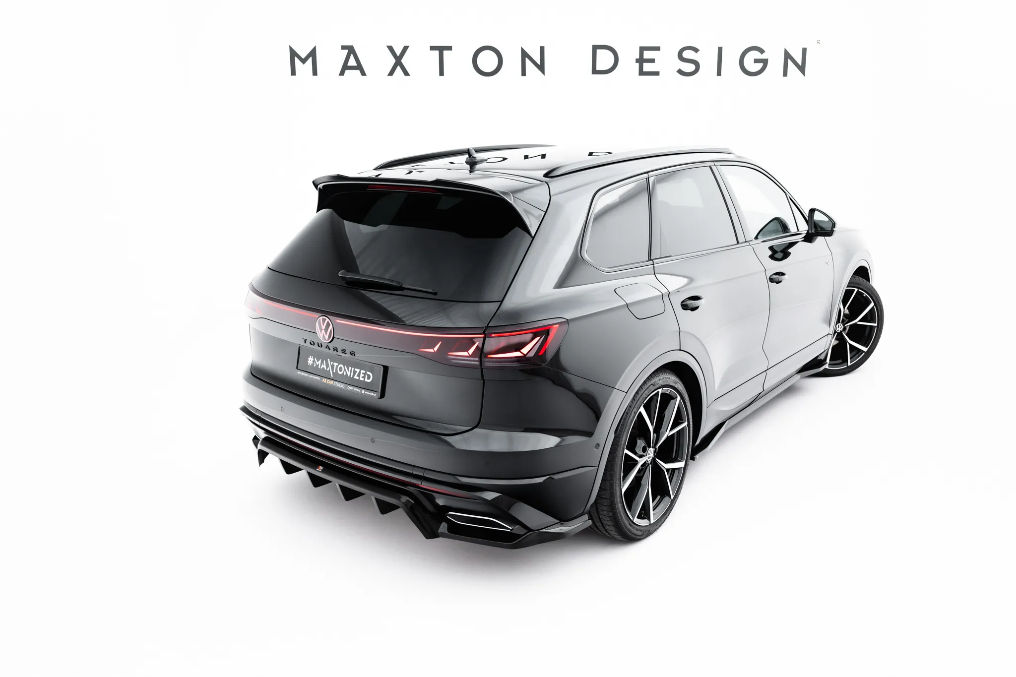 Takspoiler VW Touareg Elegance III Facelift 2023 - 2026 | Glossy Black Edition