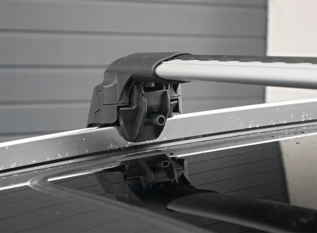 Takstativ Audi Q5 8R 2008 - 2016 │ Turtle Air2 Roof Rack Silver – bilde 3