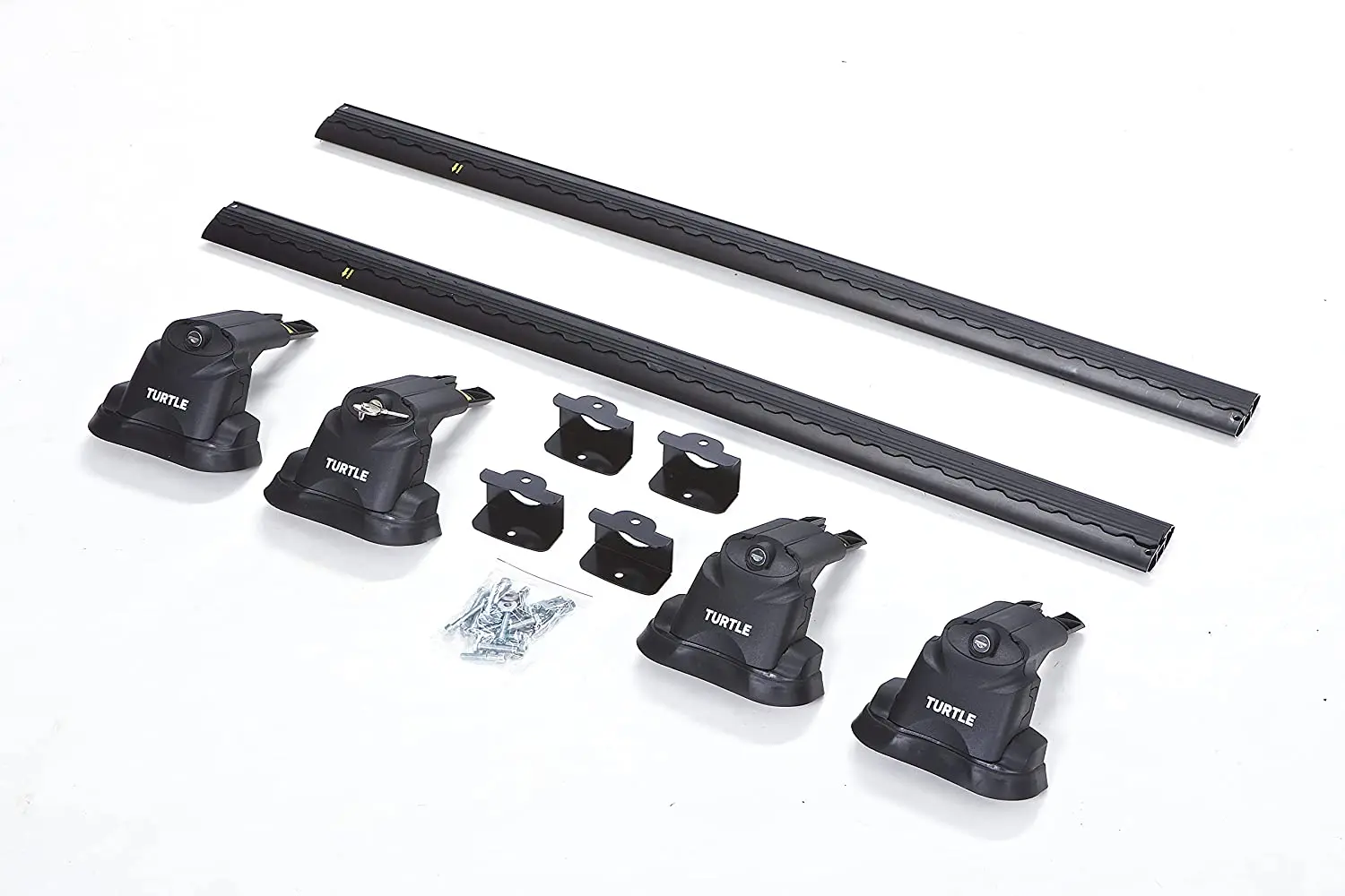 Takstativ BMW 1 (E87) 2004 - 2011 / BMW 1 (F20) 2011 - 2019  │ Turtle Air3 Roof Rack Black - sett 2 stk. – bilde 9